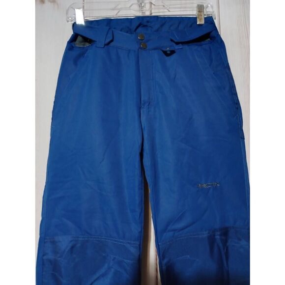 Arctix Snow Pants Kids Large Blue Adjustable Waist - Picture 3 of 9